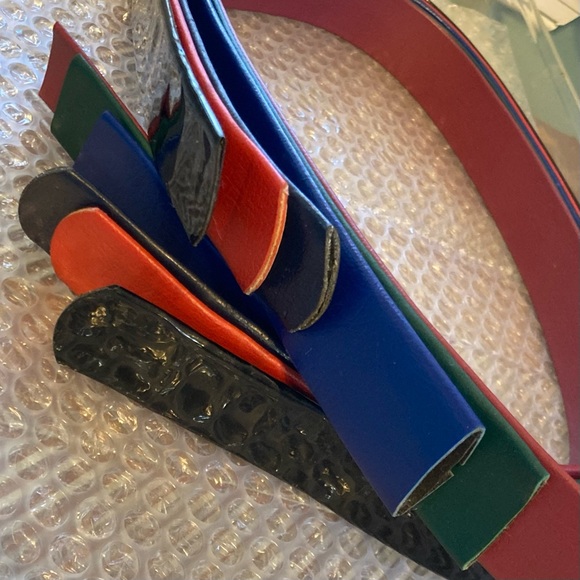 Vintage belt strips choice of 9 colors